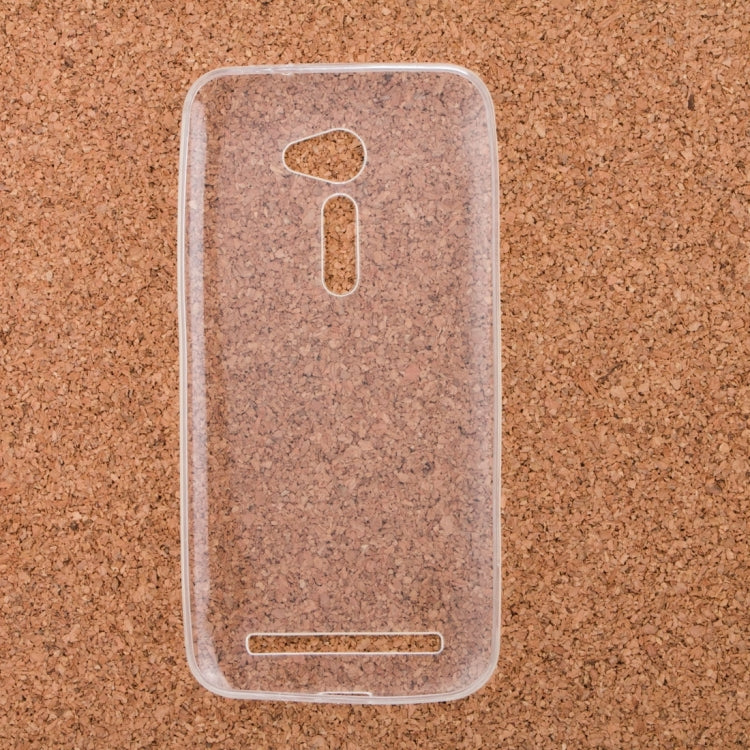 0.75mm Ultra-thin Transparent TPU Protective Case for ASUS Zenfone 2 / ZE500CL