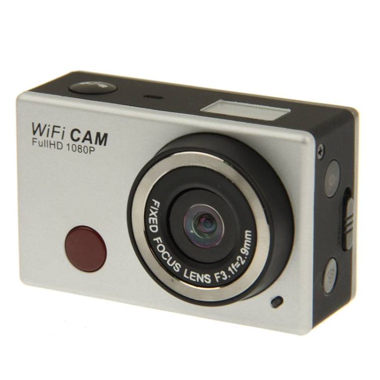 Full HD 1080P WDV5000 Wi-Fi DV Sports Camera with Waterproof Case & Remote Controller, 5.0 Mega Pixels, Support TF Card, 120 Degree Wide Viewing Angle, 30m Waterproof