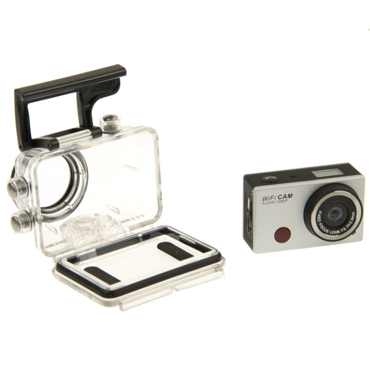 Full HD 1080P WDV5000 Wi-Fi DV Sports Camera with Waterproof Case & Remote Controller, 5.0 Mega Pixels, Support TF Card, 120 Degree Wide Viewing Angle, 30m Waterproof