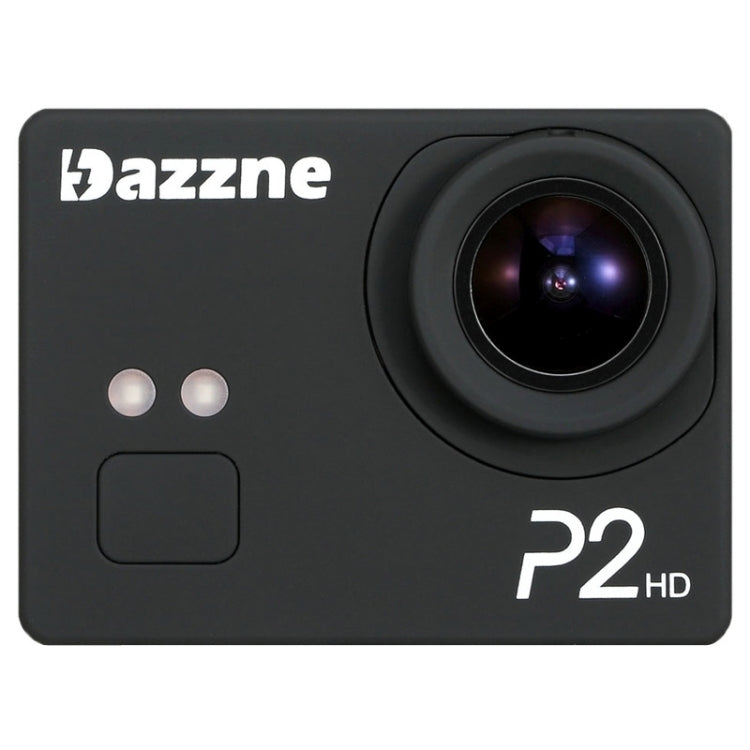 Dazzne P2 Waterproof Action Sports Camera, 2.0 Inch TFT Screen, Support HD 1080P(Black)