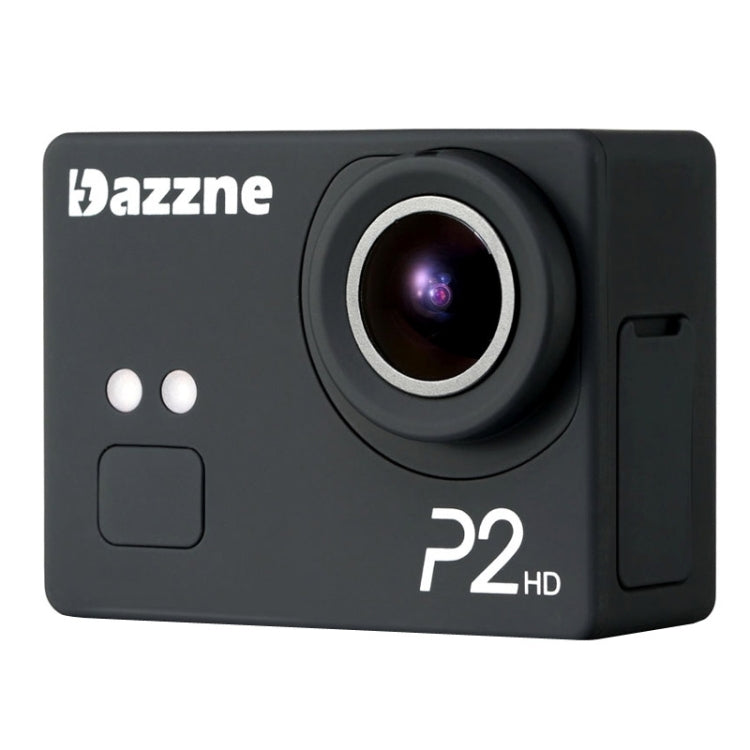 Dazzne P2 Waterproof Action Sports Camera, 2.0 Inch TFT Screen, Support HD 1080P(Black)