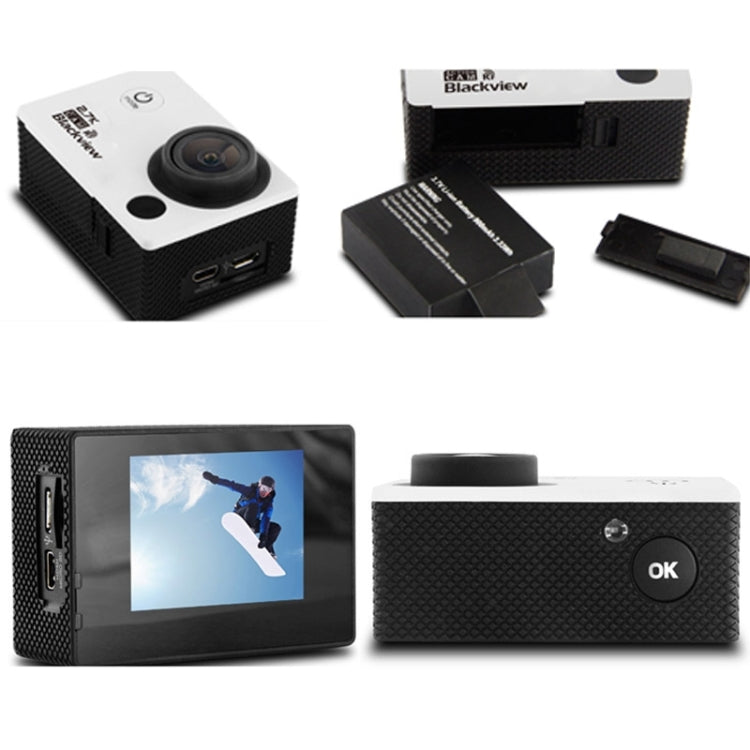 Blackview Hero 2 RF 2.0 inch HD LCD Screen Sports Video Camera, AMB A7LS75 Chipset, Support Microphone, AV-OUT, HDMI Output