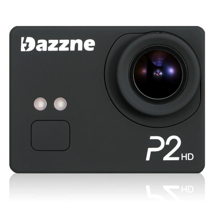 Dazzne P2 HD 1080P 2.0 inch TFT Screen Car DVR Action Sports Camera, 130 Degrees Wide Angle Lens(Black)