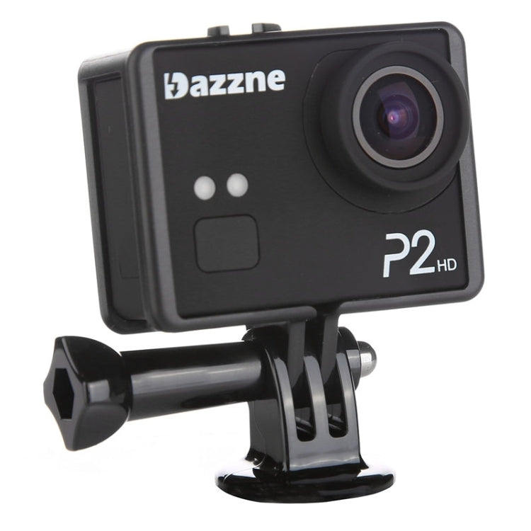 Dazzne P2 HD 1080P 2.0 inch TFT Screen Car DVR Action Sports Camera, 130 Degrees Wide Angle Lens(Black)