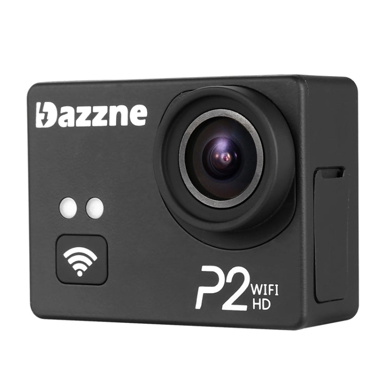 Dazzne P2 2.0 inch TFT Screen WiFi Sports Video Camera, Support 170 Degrees Wide Angel, HDMI Output