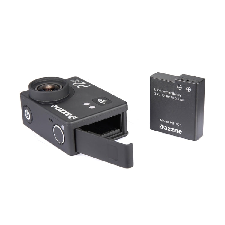 Dazzne P2 2.0 inch TFT Screen WiFi Sports Video Camera, Support 170 Degrees Wide Angel, HDMI Output