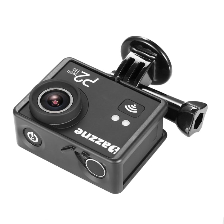 Dazzne P2 2.0 inch TFT Screen WiFi Sports Video Camera, Support 170 Degrees Wide Angel, HDMI Output