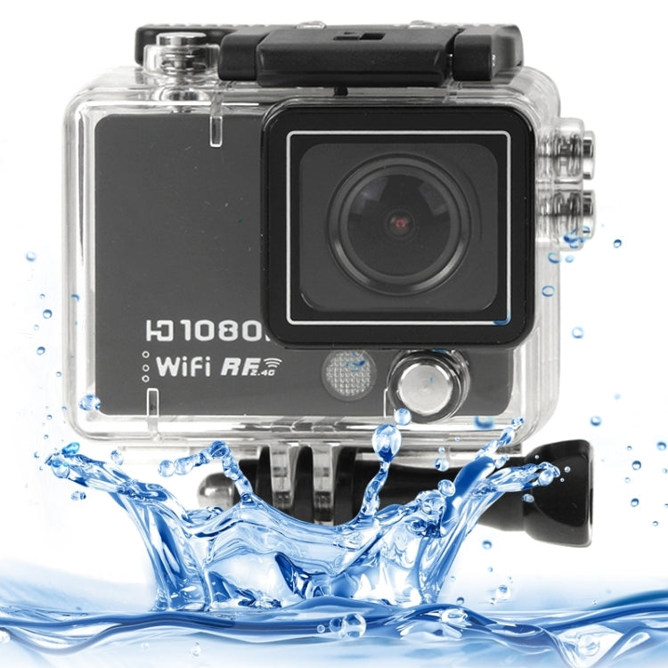 AT300 Full HD 1080P 2.0 inch LCD Screen WiFi Edition Sports Camera with 2.4GHz Remote Cotrol, 160 Degree Wide Angle View Lens, Waterproof Lever: IP65