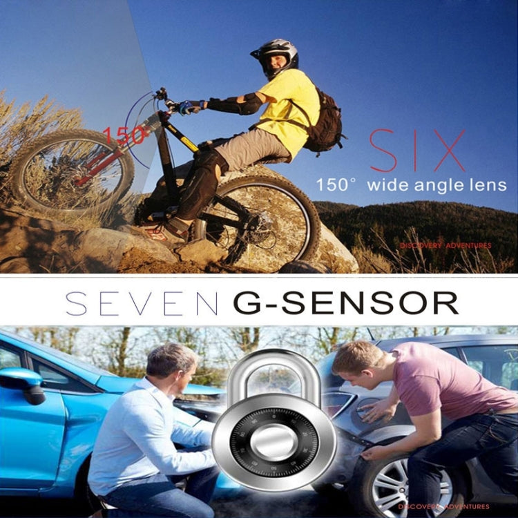 DISCOVERY DS100 FHD 1080P 1.5inch High-Definition Color Screen WiFi Edition Sports Camera with 2.4G Wireless Remote Control , 170 Degrees HD Wide Angle Lens , 60m Waterproof(Black)