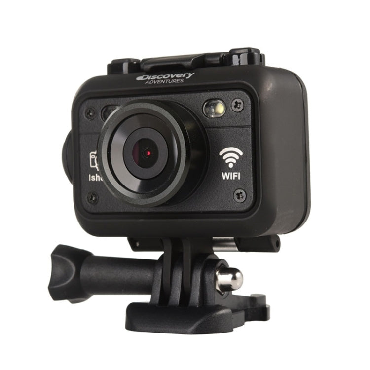 DISCOVERY DS100 FHD 1080P 1.5inch High-Definition Color Screen WiFi Edition Sports Camera with 2.4G Wireless Remote Control , 170 Degrees HD Wide Angle Lens , 60m Waterproof(Black)