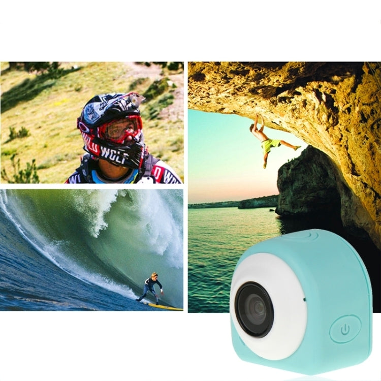 G1 Mini HD 1080P H.264 WiFi Action Sports Camera with Remote Control(Blue)
