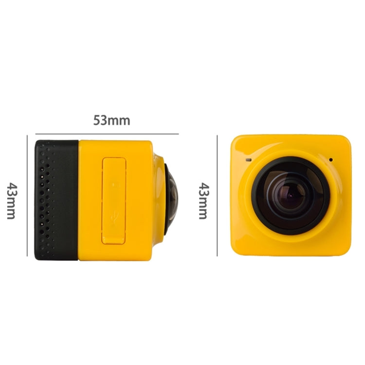 CUBE360 GVT100M WiFi Sports Camcorder, 360*190 Degrees Large Wide Angle Lens