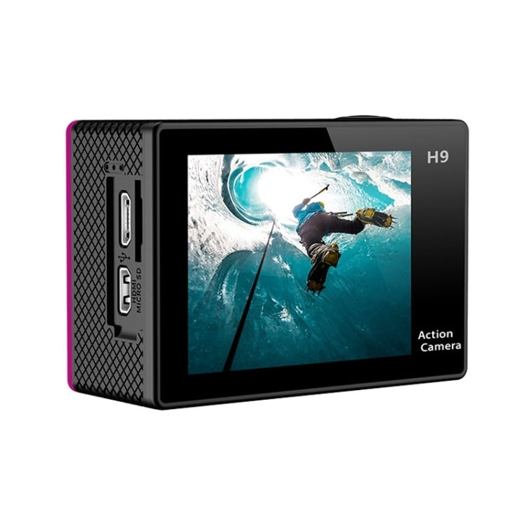 H9 4K Ultra HD1080P 12MP 2 inch LCD Screen WiFi Sports Camera, 170 Degrees Wide Angle Lens, 30m Waterproof