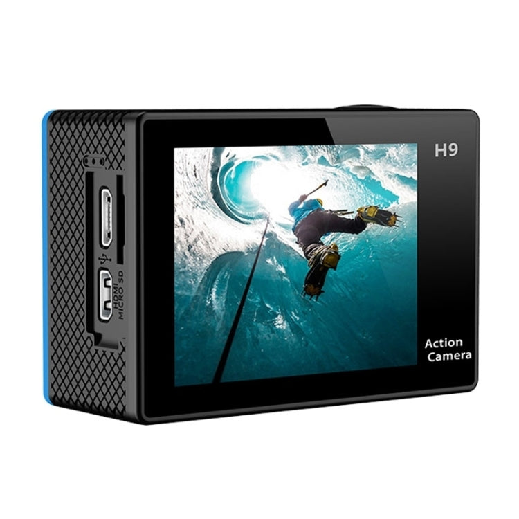 H9 4K Ultra HD1080P 12MP 2 inch LCD Screen WiFi Sports Camera, 170 Degrees Wide Angle Lens, 30m Waterproof