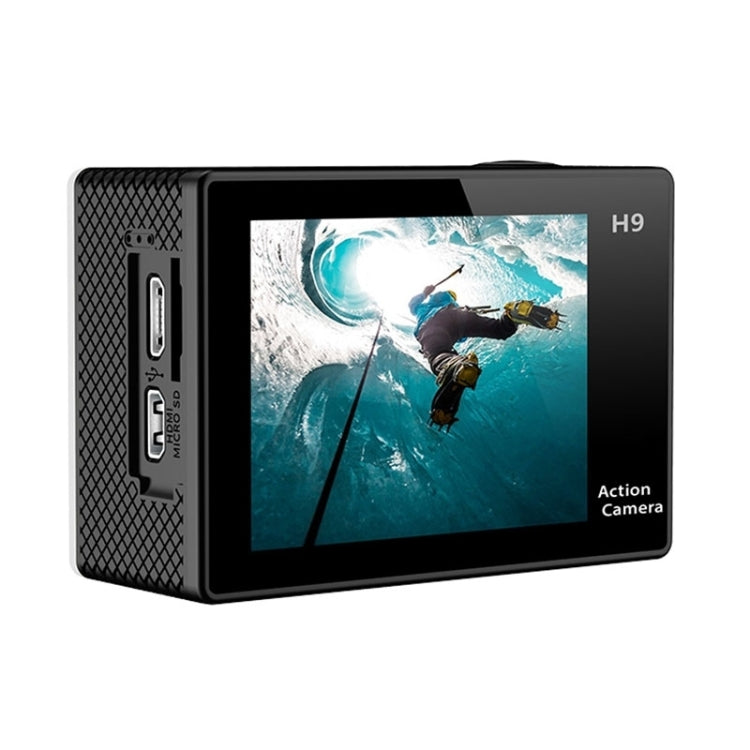 H9 4K Ultra HD1080P 12MP 2 inch LCD Screen WiFi Sports Camera, 170 Degrees Wide Angle Lens, 30m Waterproof