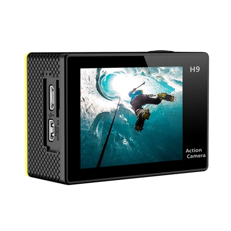 H9 4K Ultra HD1080P 12MP 2 inch LCD Screen WiFi Sports Camera, 170 Degrees Wide Angle Lens, 30m Waterproof