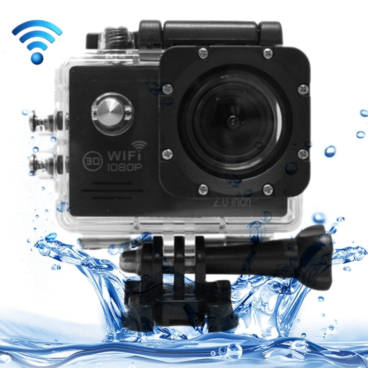 SJ7000 Full HD 1080P 2.0 inch LCD Screen Novatek 96655 WiFi Sports Camcorder Camera with Waterproof Case, 170 Degrees HD Wide-angle Lens, 30m Waterproof