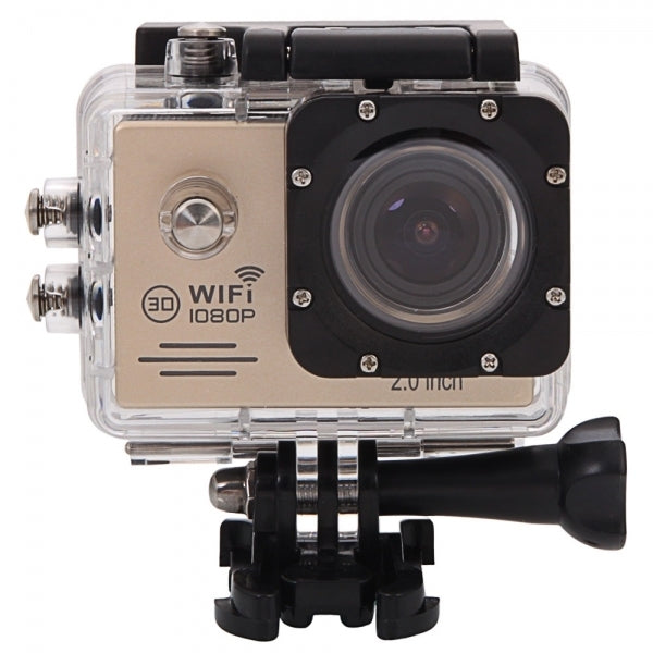 SJ7000 Full HD 1080P 2.0 inch LCD Screen Novatek 96655 WiFi Sports Camcorder Camera with Waterproof Case, 170 Degrees HD Wide-angle Lens, 30m Waterproof