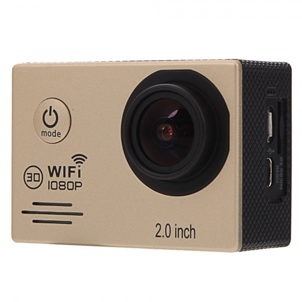 SJ7000 Full HD 1080P 2.0 inch LCD Screen Novatek 96655 WiFi Sports Camcorder Camera with Waterproof Case, 170 Degrees HD Wide-angle Lens, 30m Waterproof