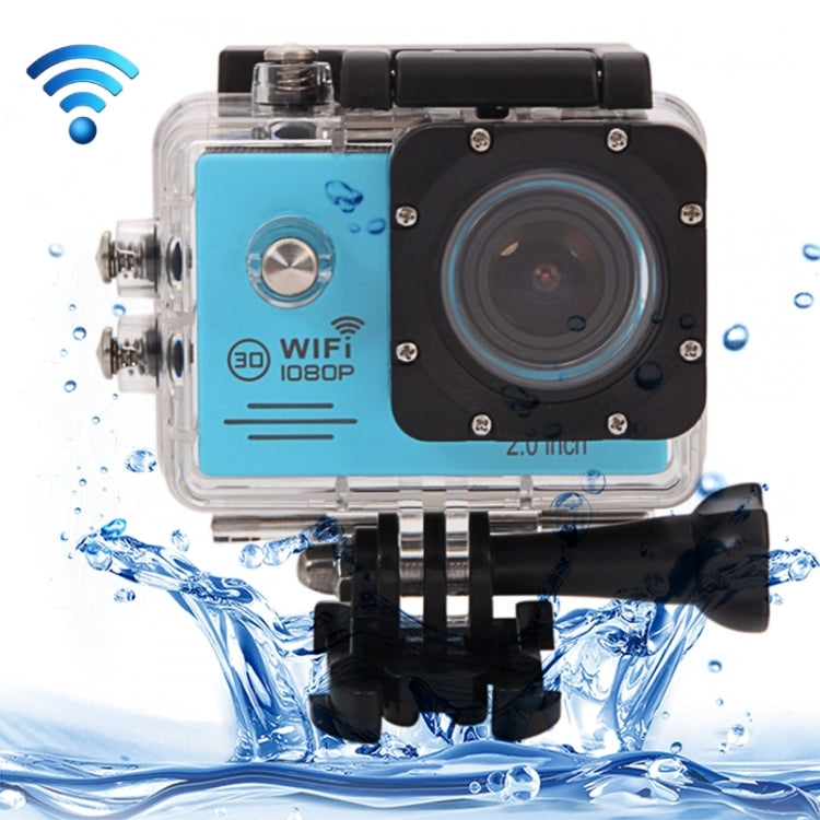 SJ7000 Full HD 1080P 2.0 inch LCD Screen Novatek 96655 WiFi Sports Camcorder Camera with Waterproof Case, 170 Degrees HD Wide-angle Lens, 30m Waterproof