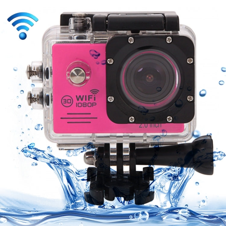 SJ7000 Full HD 1080P 2.0 inch LCD Screen Novatek 96655 WiFi Sports Camcorder Camera with Waterproof Case, 170 Degrees HD Wide-angle Lens, 30m Waterproof