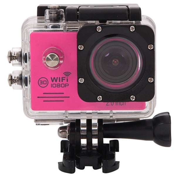 SJ7000 Full HD 1080P 2.0 inch LCD Screen Novatek 96655 WiFi Sports Camcorder Camera with Waterproof Case, 170 Degrees HD Wide-angle Lens, 30m Waterproof