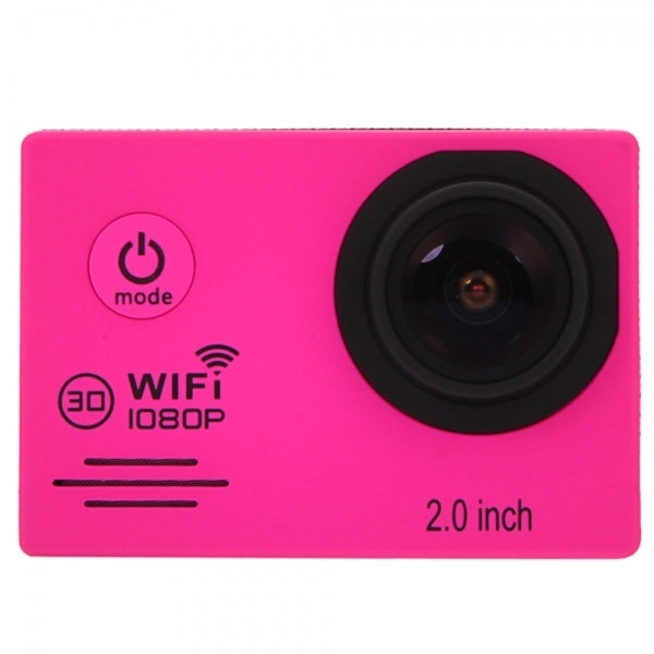 SJ7000 Full HD 1080P 2.0 inch LCD Screen Novatek 96655 WiFi Sports Camcorder Camera with Waterproof Case, 170 Degrees HD Wide-angle Lens, 30m Waterproof