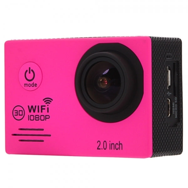 SJ7000 Full HD 1080P 2.0 inch LCD Screen Novatek 96655 WiFi Sports Camcorder Camera with Waterproof Case, 170 Degrees HD Wide-angle Lens, 30m Waterproof