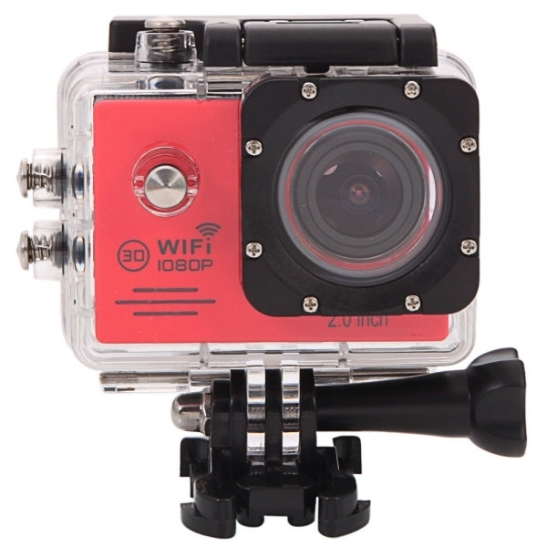 SJ7000 Full HD 1080P 2.0 inch LCD Screen Novatek 96655 WiFi Sports Camcorder Camera with Waterproof Case, 170 Degrees HD Wide-angle Lens, 30m Waterproof