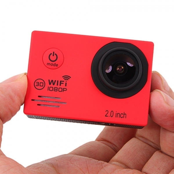 SJ7000 Full HD 1080P 2.0 inch LCD Screen Novatek 96655 WiFi Sports Camcorder Camera with Waterproof Case, 170 Degrees HD Wide-angle Lens, 30m Waterproof
