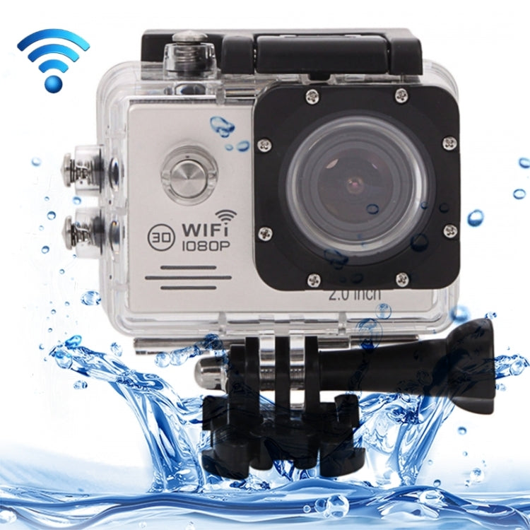 SJ7000 Full HD 1080P 2.0 inch LCD Screen Novatek 96655 WiFi Sports Camcorder Camera with Waterproof Case, 170 Degrees HD Wide-angle Lens, 30m Waterproof