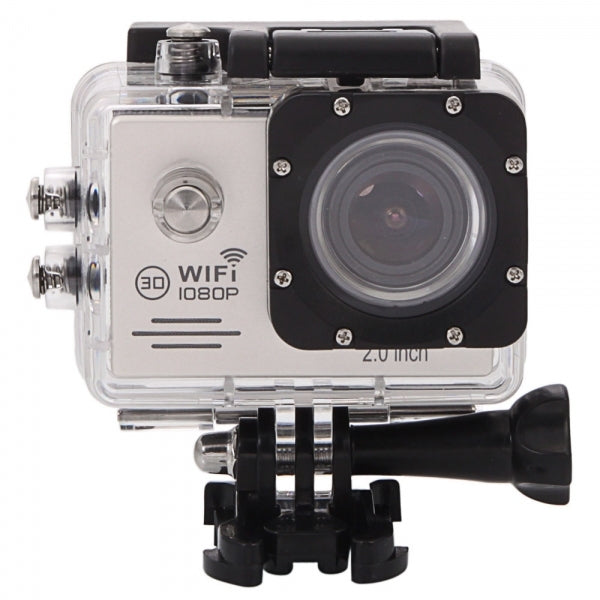SJ7000 Full HD 1080P 2.0 inch LCD Screen Novatek 96655 WiFi Sports Camcorder Camera with Waterproof Case, 170 Degrees HD Wide-angle Lens, 30m Waterproof