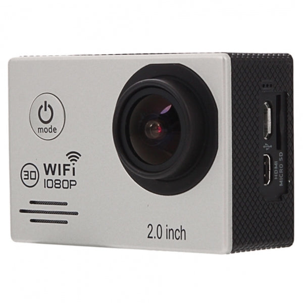 SJ7000 Full HD 1080P 2.0 inch LCD Screen Novatek 96655 WiFi Sports Camcorder Camera with Waterproof Case, 170 Degrees HD Wide-angle Lens, 30m Waterproof