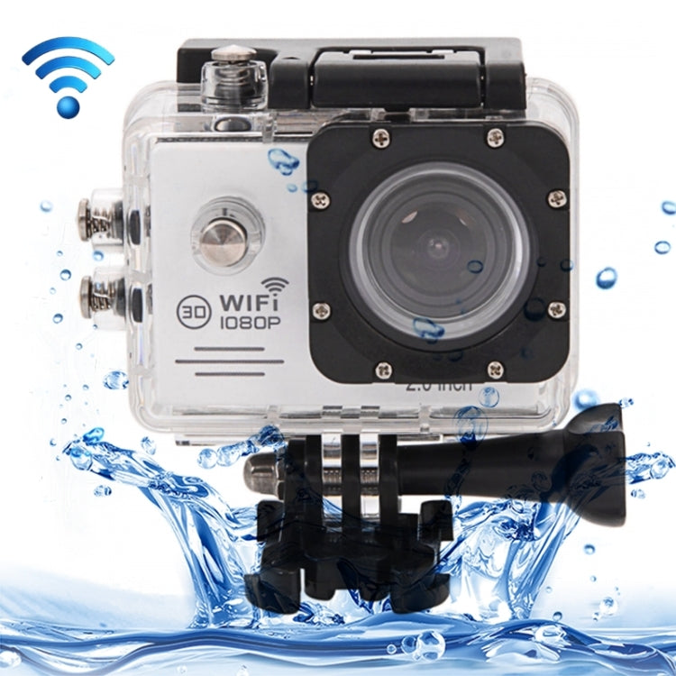 SJ7000 Full HD 1080P 2.0 inch LCD Screen Novatek 96655 WiFi Sports Camcorder Camera with Waterproof Case, 170 Degrees HD Wide-angle Lens, 30m Waterproof
