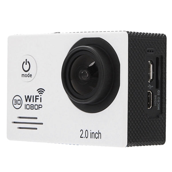 SJ7000 Full HD 1080P 2.0 inch LCD Screen Novatek 96655 WiFi Sports Camcorder Camera with Waterproof Case, 170 Degrees HD Wide-angle Lens, 30m Waterproof
