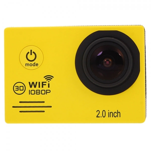 SJ7000 Full HD 1080P 2.0 inch LCD Screen Novatek 96655 WiFi Sports Camcorder Camera with Waterproof Case, 170 Degrees HD Wide-angle Lens, 30m Waterproof