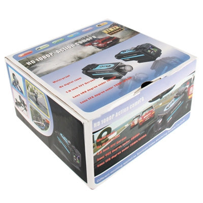 1080P CMOS 5 Mega Pixels  Sports Waterproof Digital Video Camera with 4x Digital Zoom, Support TV-Out / HDMI / SD Card(Black)