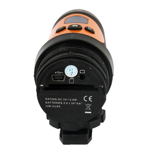 Sports 720P 0.7 inch LCD 1.3 Mega Pixels Action Video Camera Camcorder with AV / SD Slot