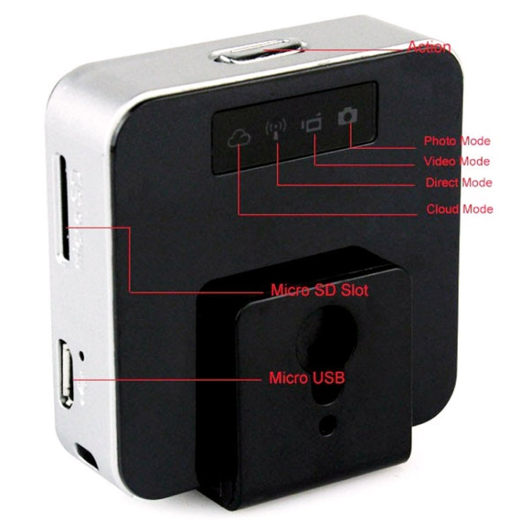 Portable Multifunction HD 720P 1.3MP WiFi Camera / Camcorder, For iPhone, Galaxy, Huawei, Xiaomi, LG, HTC and Other Smart Phones