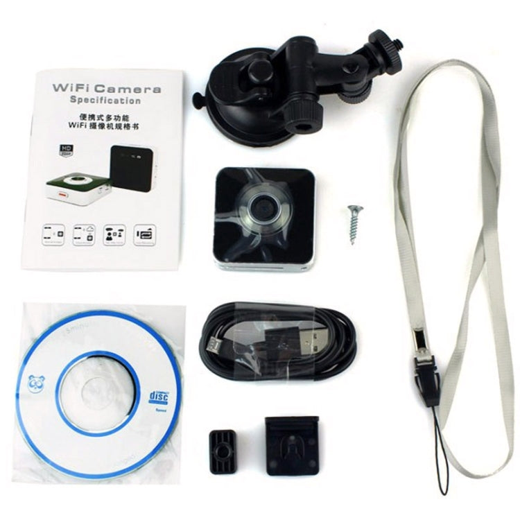 Portable Multifunction HD 720P 1.3MP WiFi Camera / Camcorder, For iPhone, Galaxy, Huawei, Xiaomi, LG, HTC and Other Smart Phones