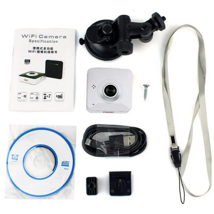 Portable Multifunction HD 720P 1.3MP WiFi Camera / Camcorder, For iPhone, Galaxy, Huawei, Xiaomi, LG, HTC and Other Smart Phones