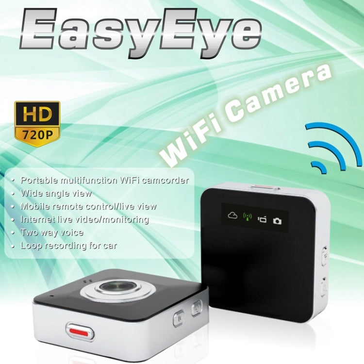 Portable Multifunction HD 720P 1.3MP WiFi Camera / Camcorder, For iPhone, Galaxy, Huawei, Xiaomi, LG, HTC and Other Smart Phones