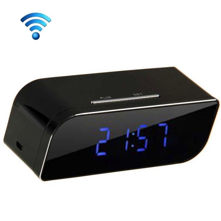 P2P Network Mini IP Camera H.264 HD 720P Wifi Clock Camera, Support Night Vision / Motion Detection(Black)