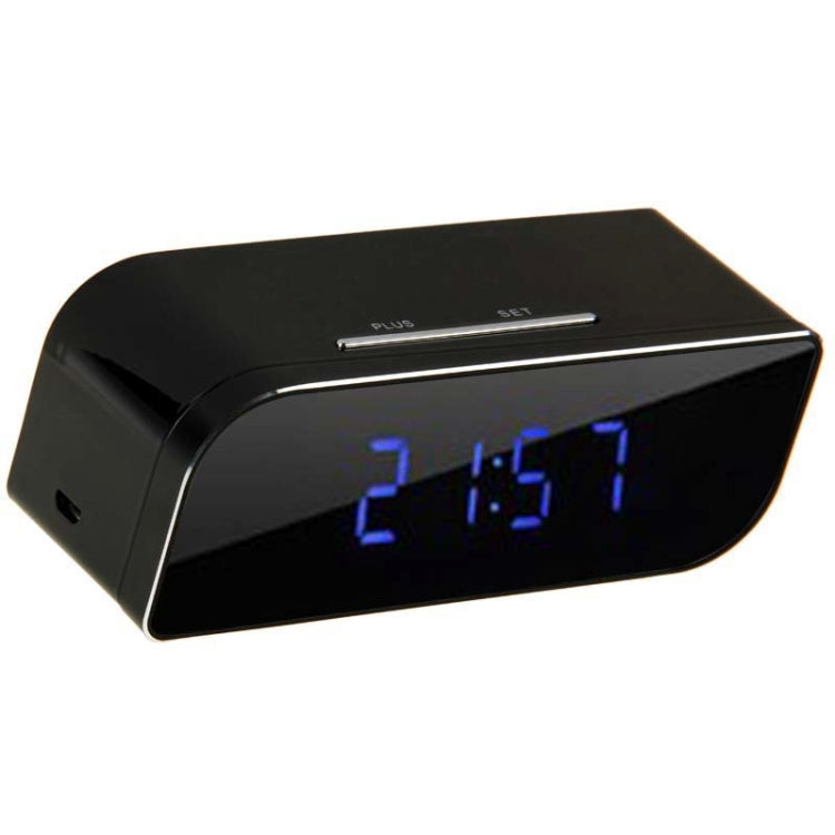 P2P Network Mini IP Camera H.264 HD 720P Wifi Clock Camera, Support Night Vision / Motion Detection(Black)