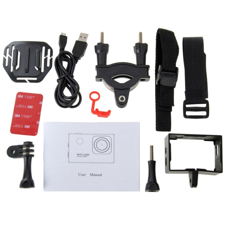HD 1080P 2.0 inch LCD Screen Sports Camcorder with Waterproof Case, 5.0MP CMOS Sensor, 120 Degrees Wide Angle Lens, 30m Waterproof