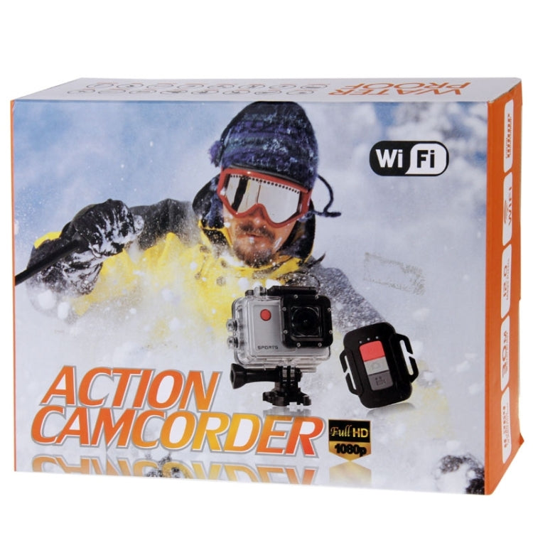 HD 1080P 2.0 inch LCD Screen Sports Camcorder with Waterproof Case, 5.0MP CMOS Sensor, 120 Degrees Wide Angle Lens, 30m Waterproof