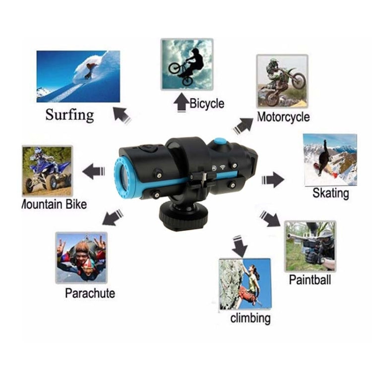 HD 1080P H.264 Waterproof Action Camcorder Wifi Sports Camera, 12.0 Mega CMOS Sensor, 10m Waterproof