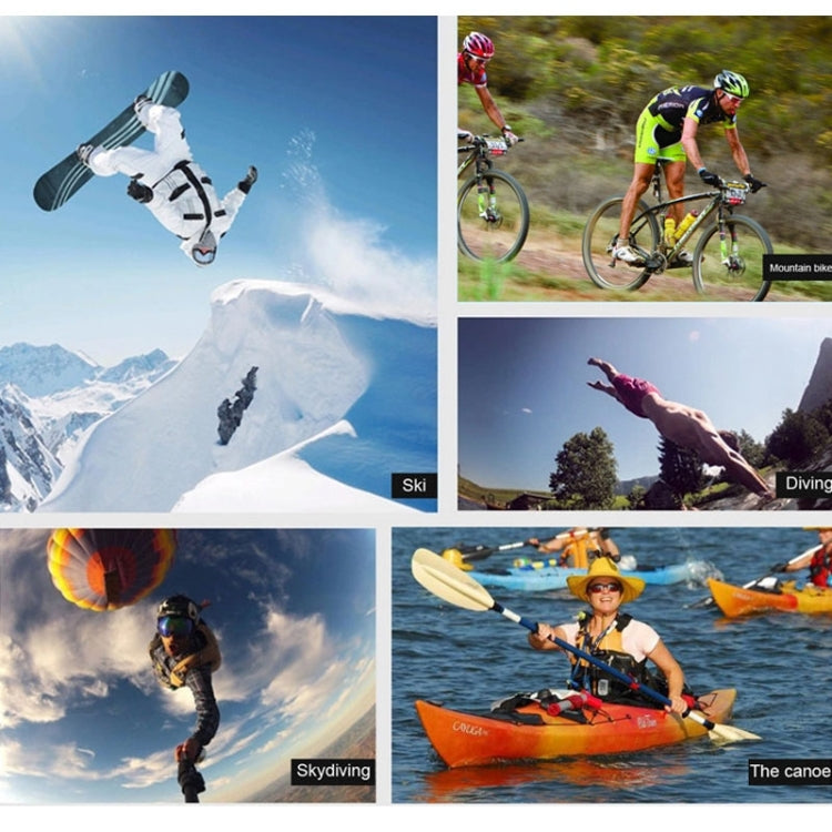 HD 1080P H.264 Waterproof Action Camcorder Wifi Sports Camera, 12.0 Mega CMOS Sensor, 10m Waterproof