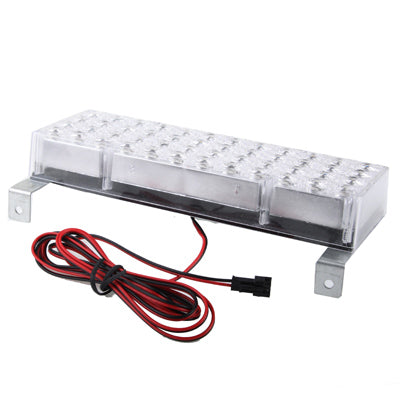 Red + Blue, 48 LED Flash Strobe Warning Lights