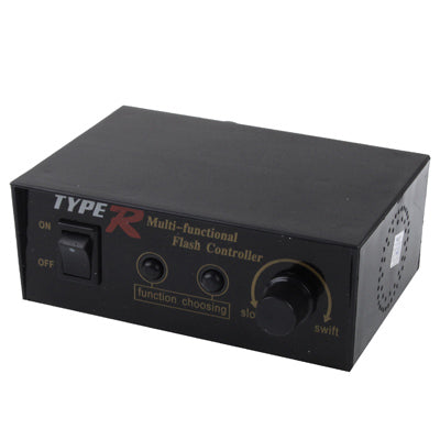 Car Multi-function Flash Strobe Warning Light with Extra 3 Sets Covers and Flash Light Controller